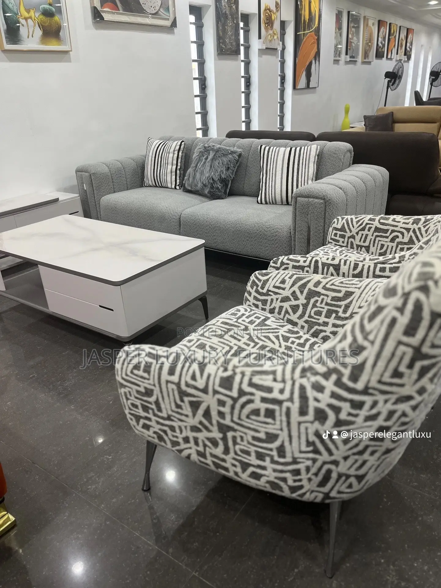 Elegantly Designed Sofa