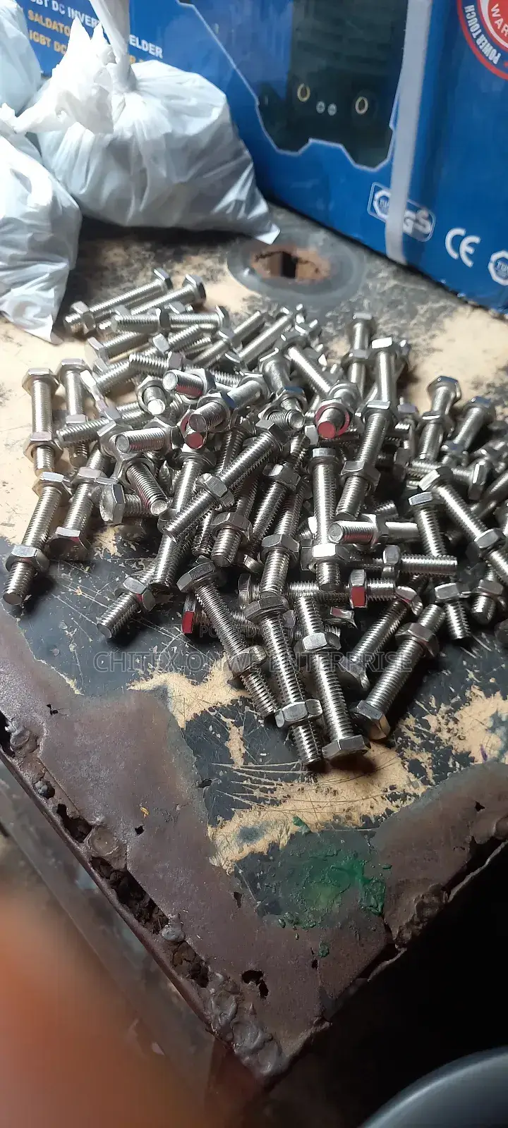 Stainless Bolt and Nut