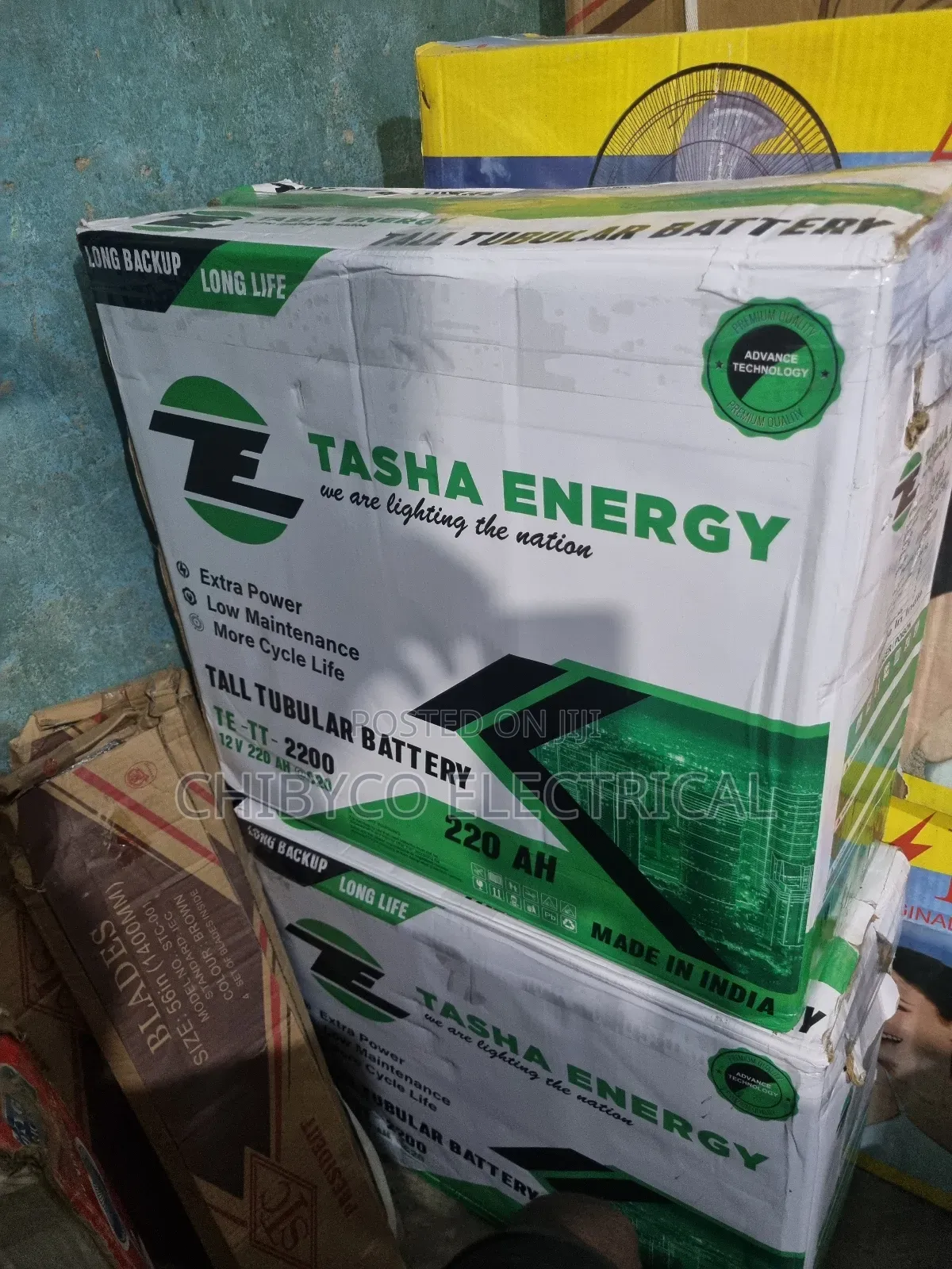 220ah Tasha Tubular Battery