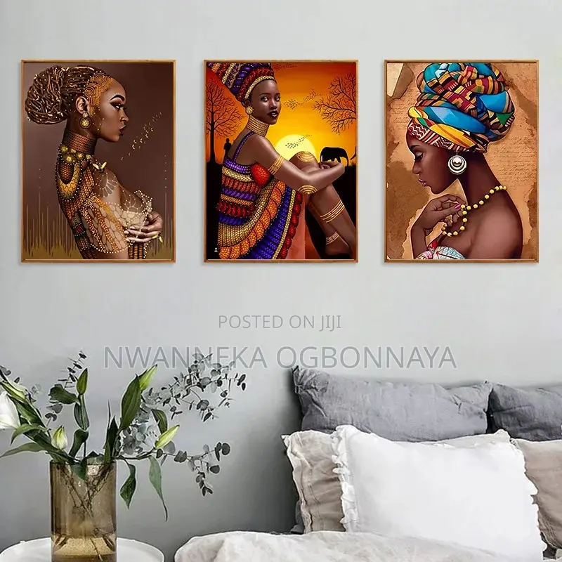 Beautiful Black Women Wall Art