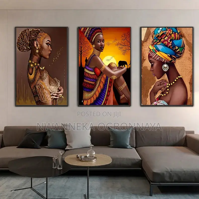 Beautiful Black Women Wall Art