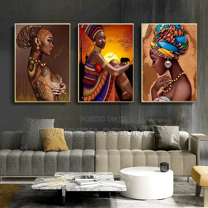 Beautiful Black Women Wall Art