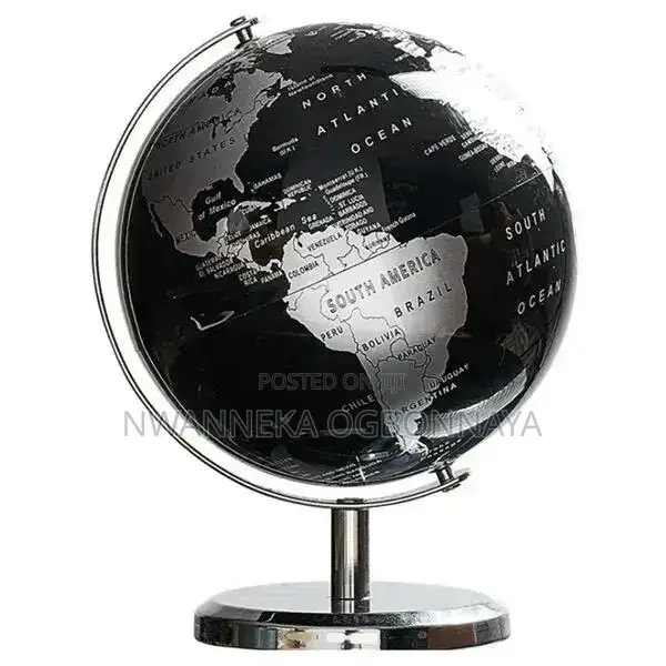 European Style Global Map Wall Decoration