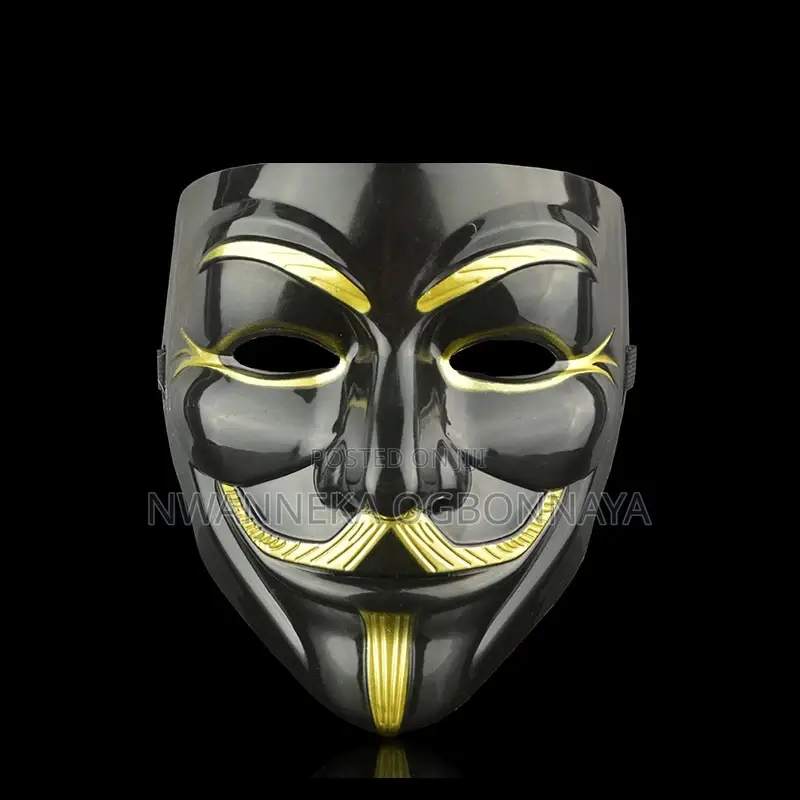 Movie Cosplay v for Vendetta Hacker Mask
