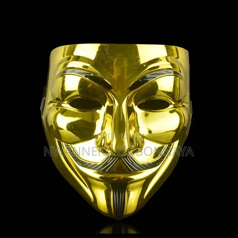 Movie Cosplay v for Vendetta Hacker Mask