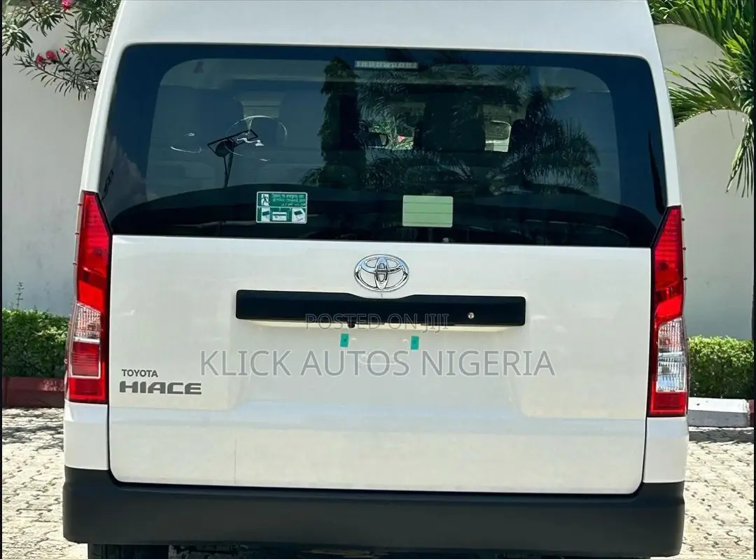 New Toyota HiAce 2023 White