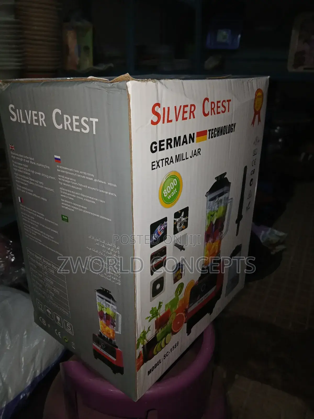 Silver Crest German Blender (8000 Watts)