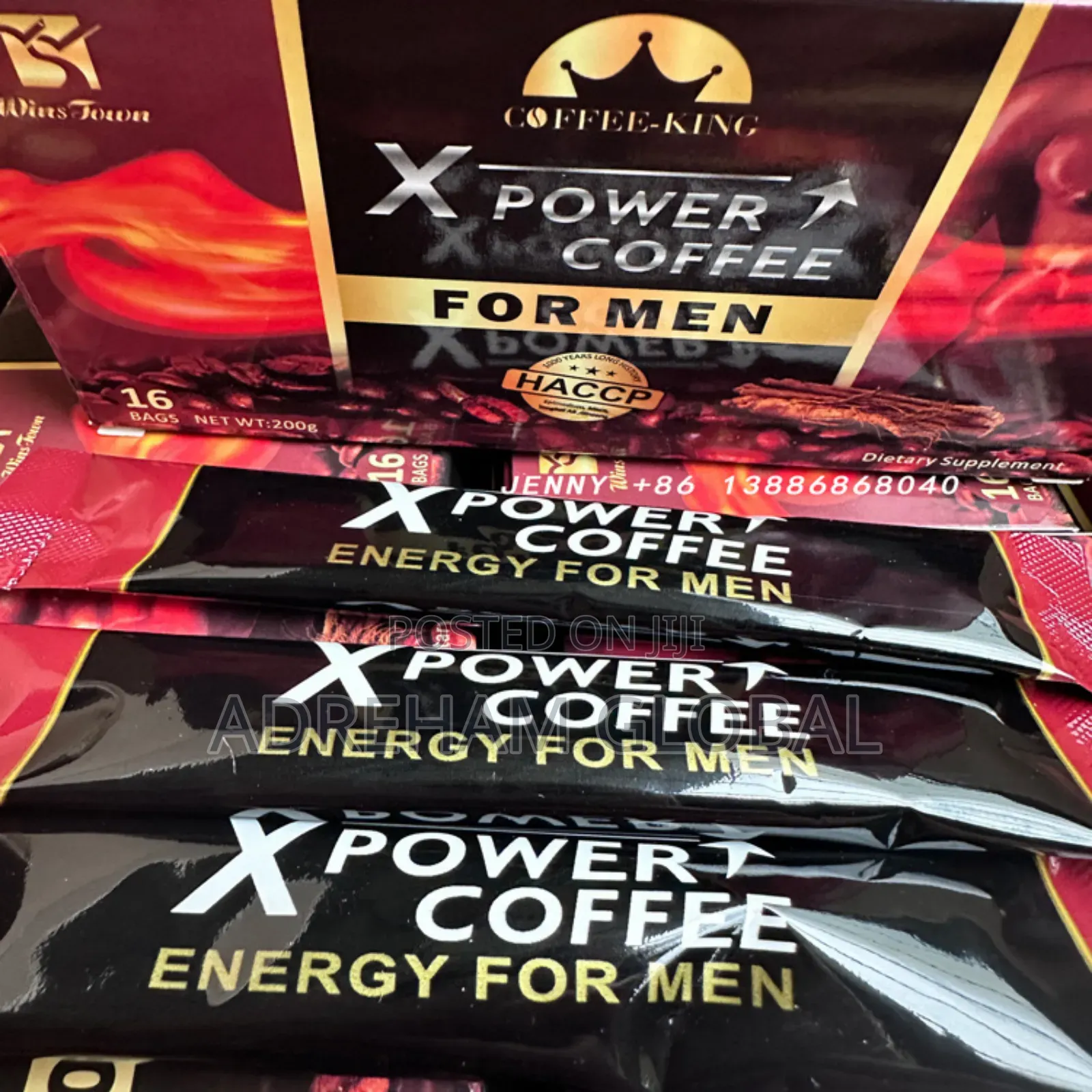 Man X Power Coffee Tea