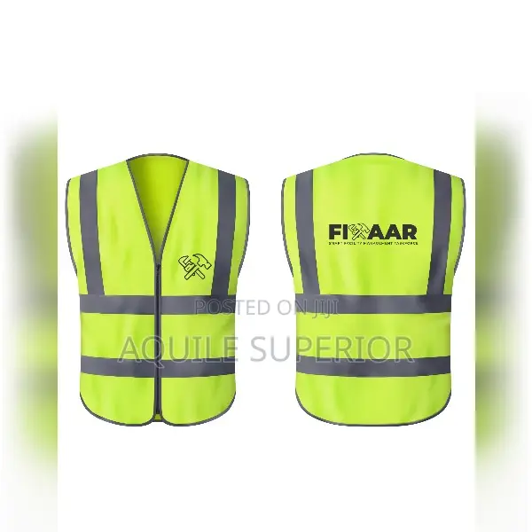 Customized Reflective Safety Jacket Printing