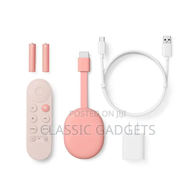Chromecast With Google Tv Media Streamer (Sunrise)