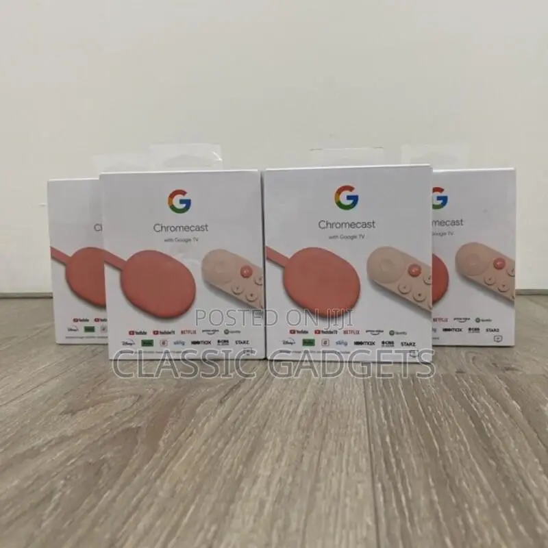 Chromecast With Google Tv Media Streamer (Sunrise)