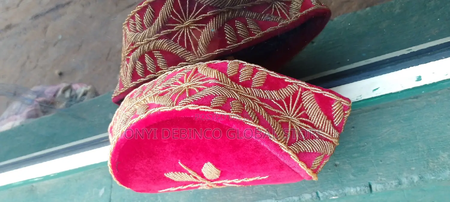 Traditional Igbo Beaded Cap for Chieftaincy and Wedding