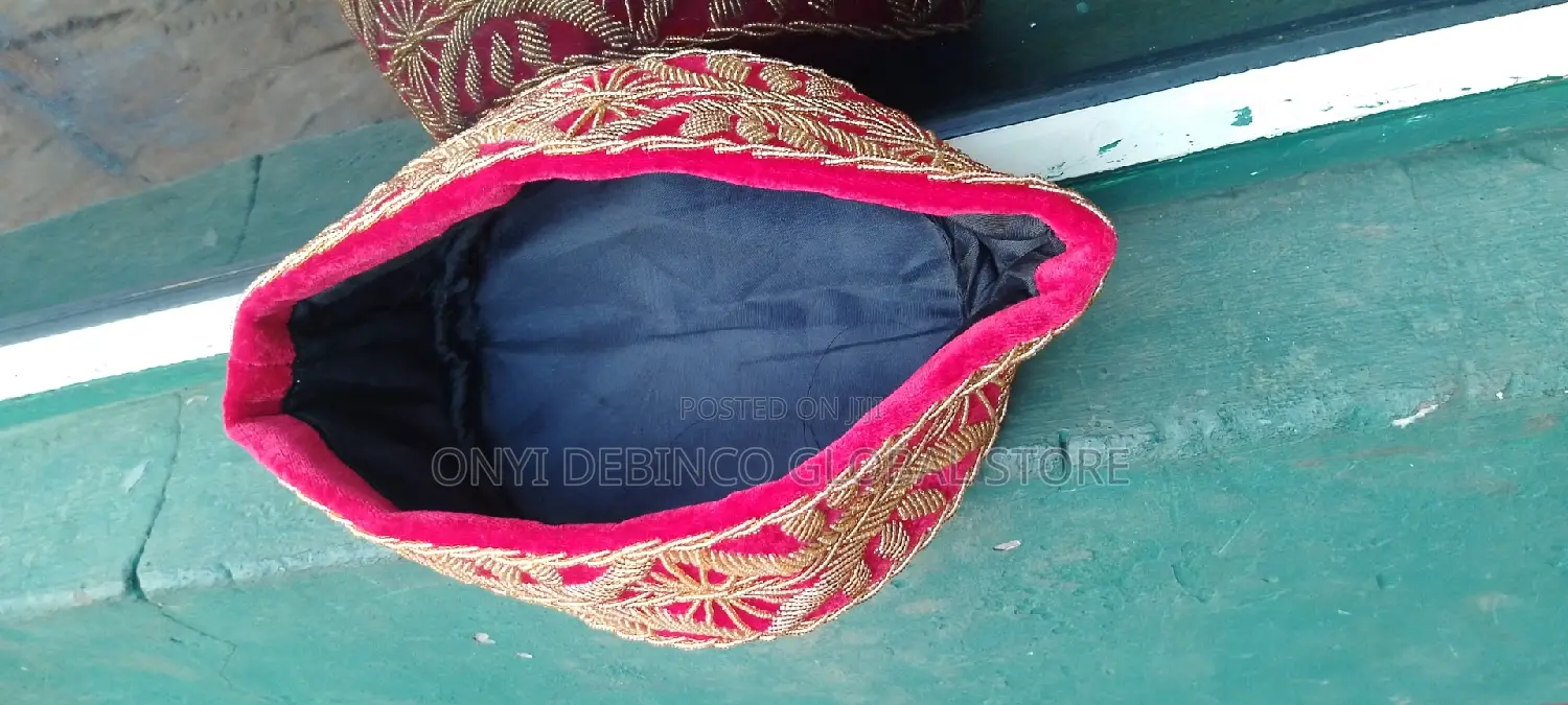 Traditional Igbo Beaded Cap for Chieftaincy and Wedding