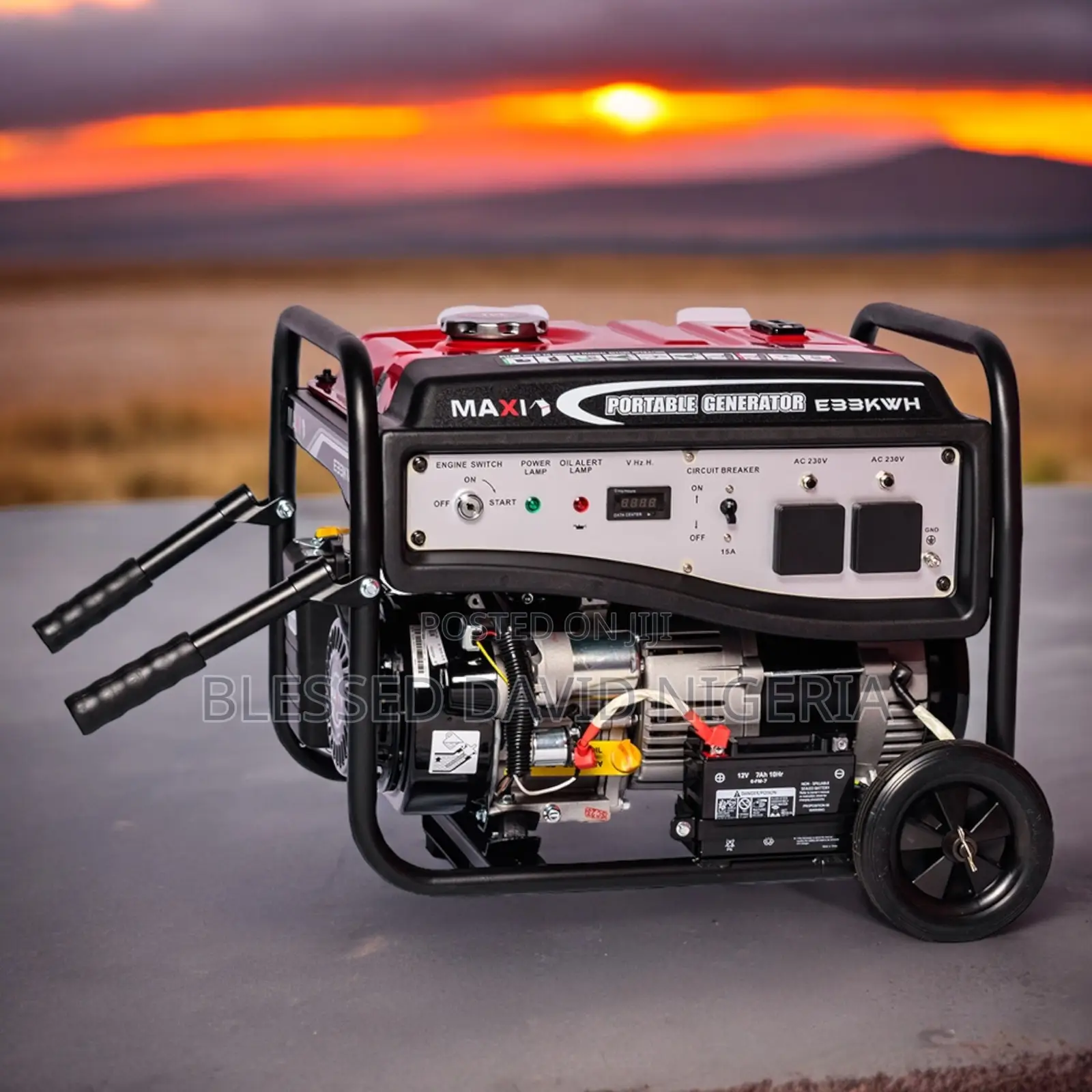 Maxi E33KWH, 4.1kva (3.3kw) Key Starter Generator