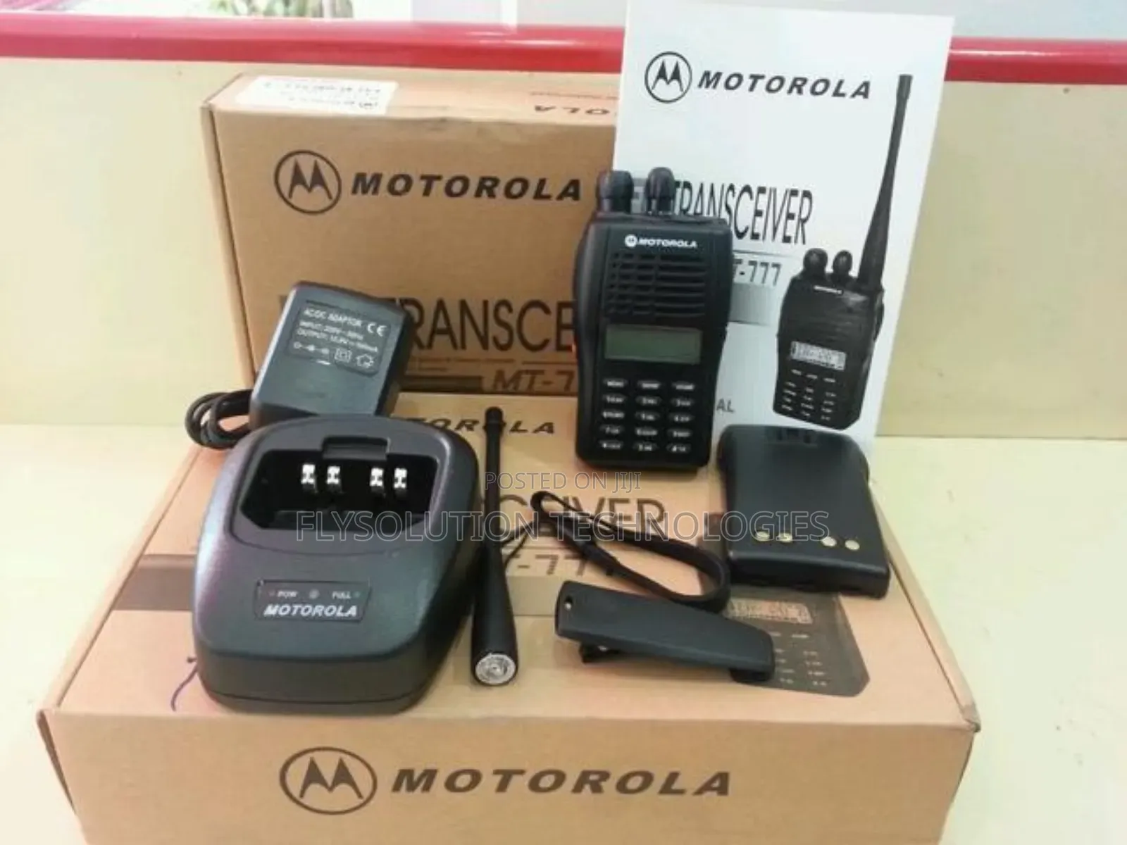 Motorola MT-777 Portable Two Way Radio 5W Walkie Talkie