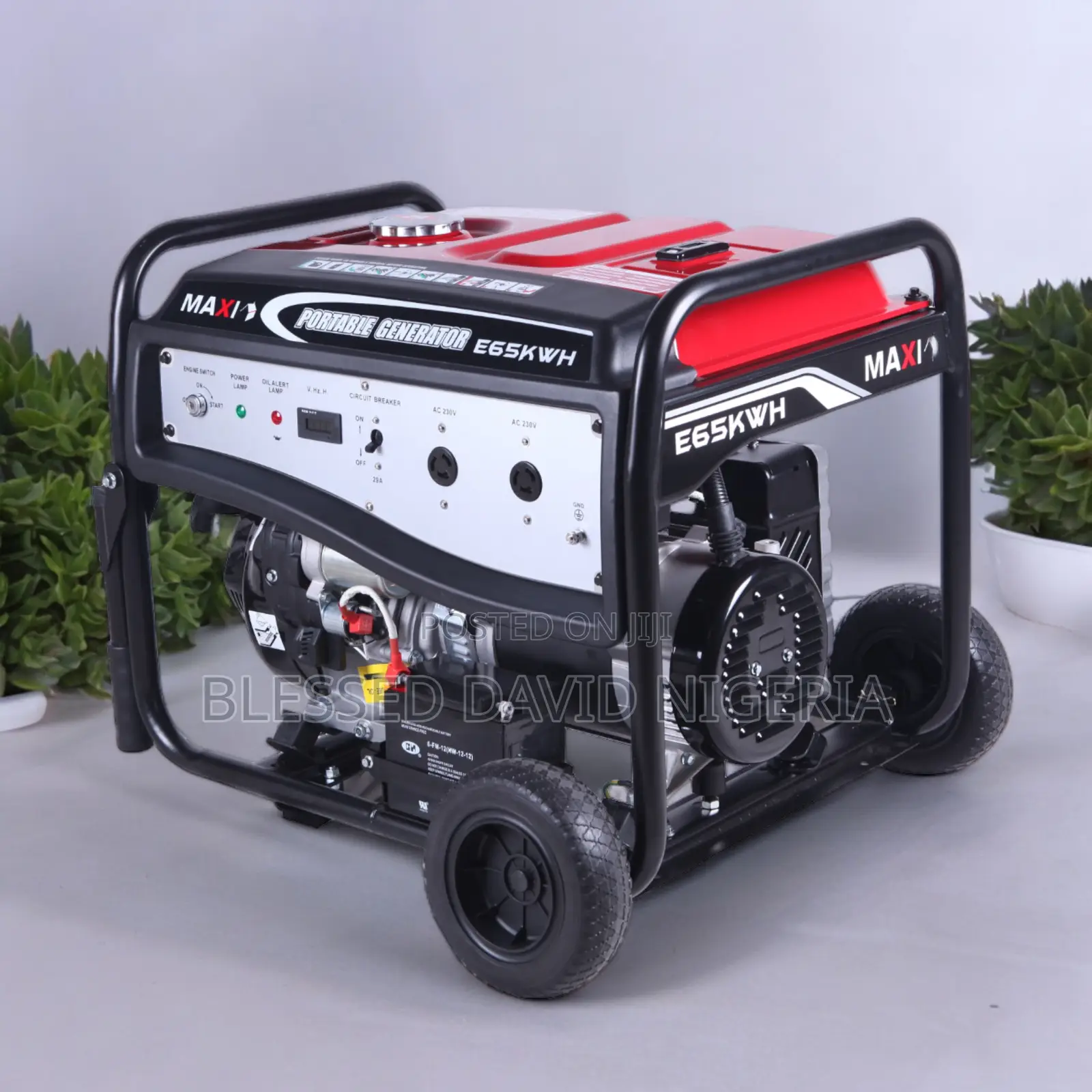 Maxi E65KWH, 8.1kva (6.5kw) Key Starter Generator