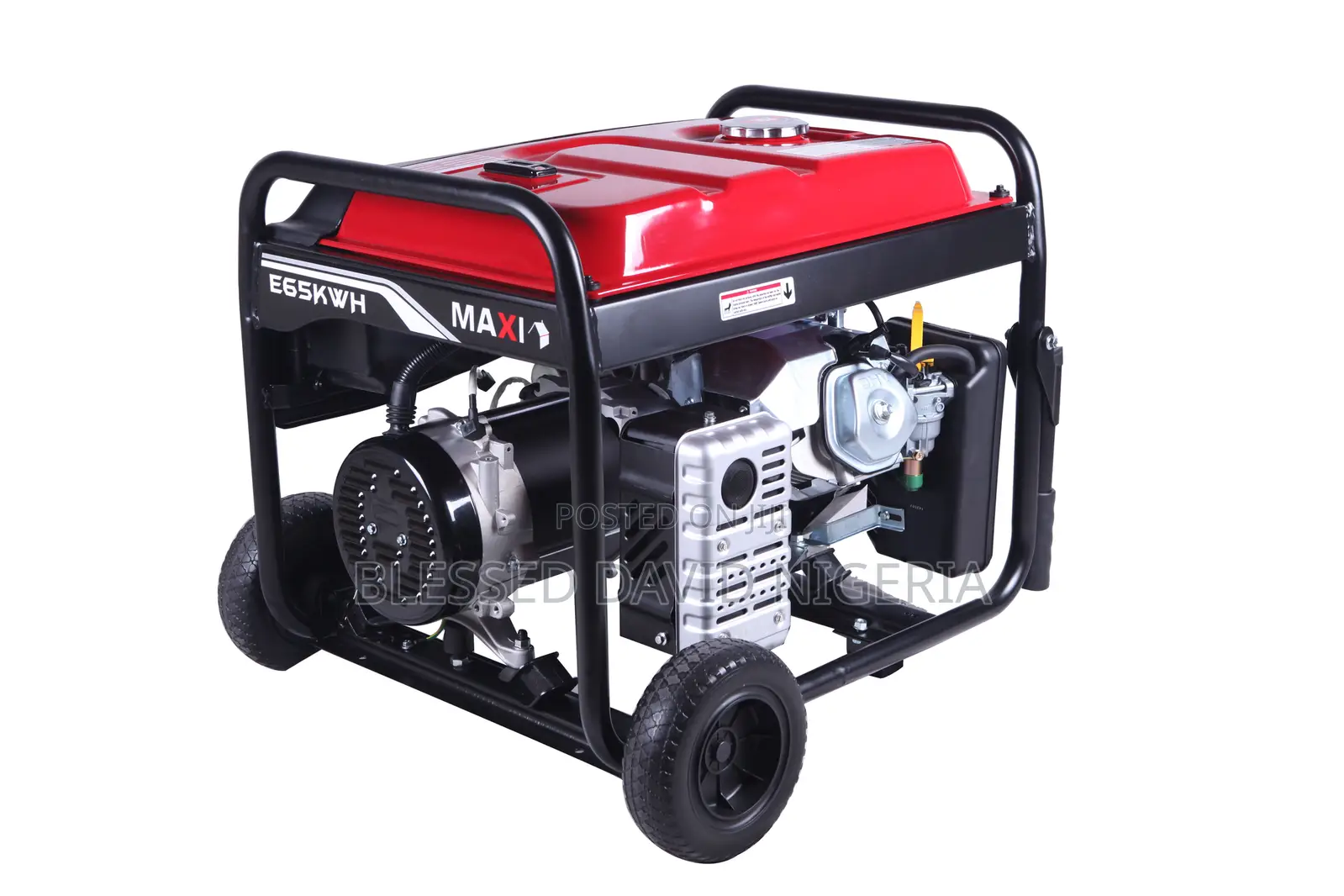 Maxi E65KWH, 8.1kva (6.5kw) Key Starter Generator