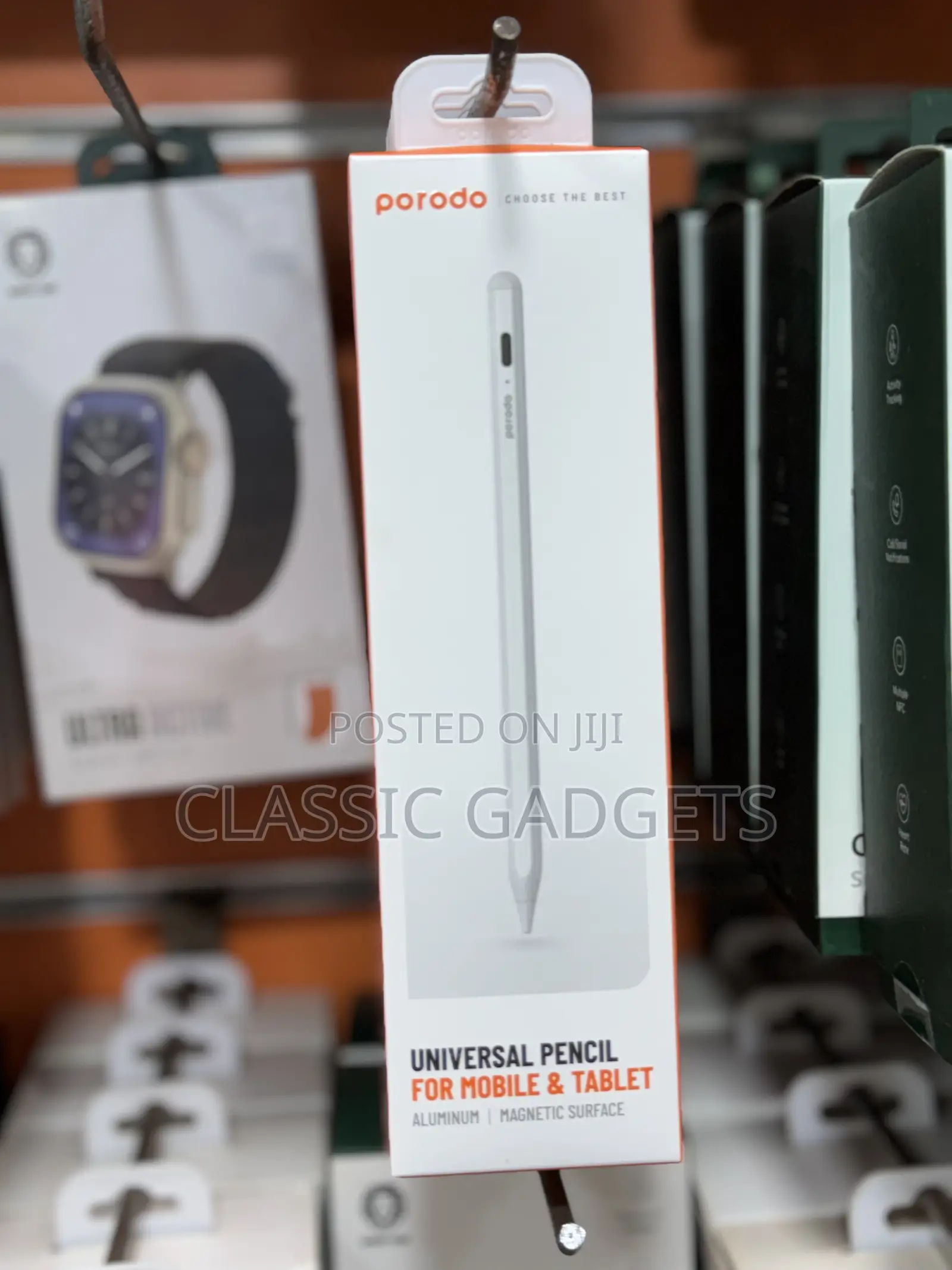 Porodo Universal Smart Pencil With Aluminum Magnetic Surface