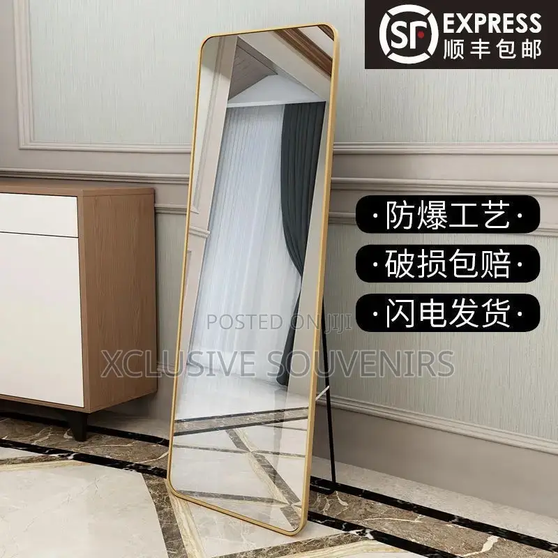 Household Floor Mounted Full Body Dressing Mirror (40x150cm)