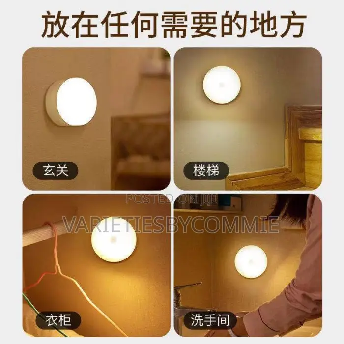 Rechargeable (Sensor Detector) Body Induction Lamp