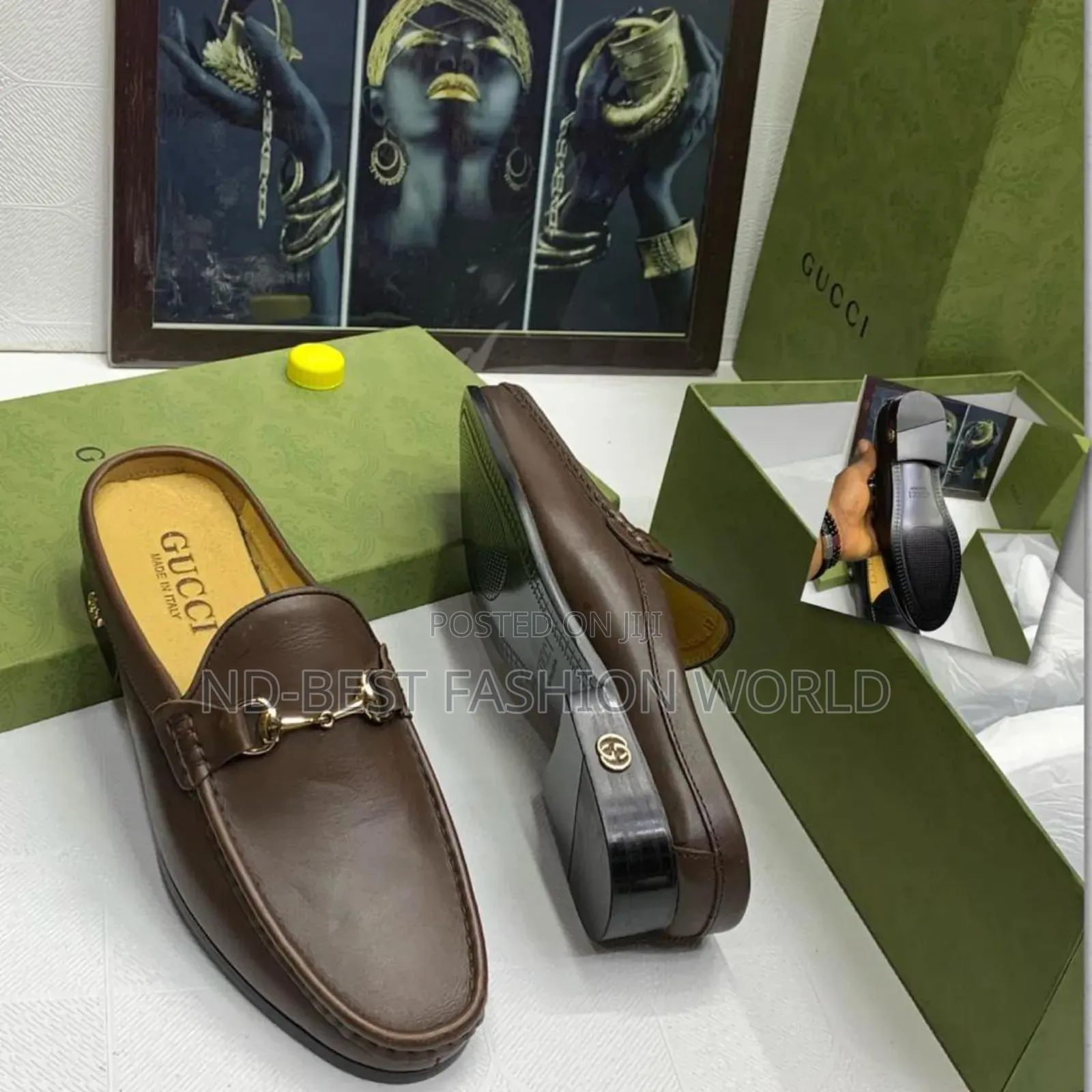 Pure Leather Half Shoe