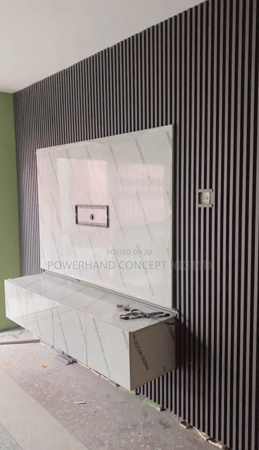 Bespoke TV Consoles With Fluted Panel
