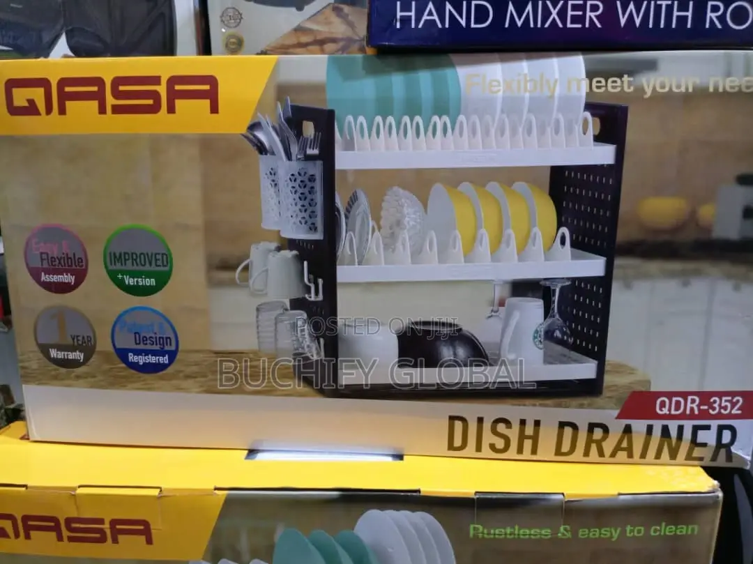 Qasa Dish Rack 3 Layers