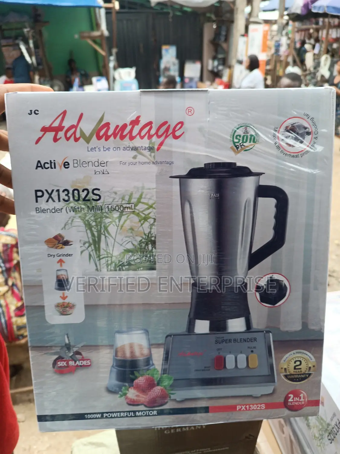 Advantage 2 in 1 Blender - 6 Blades