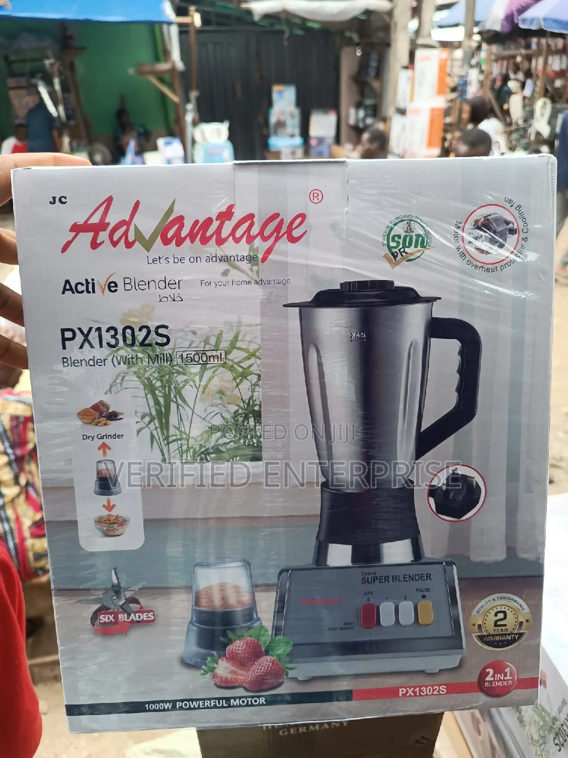 Advantage 2 in 1 Blender - 6 Blades