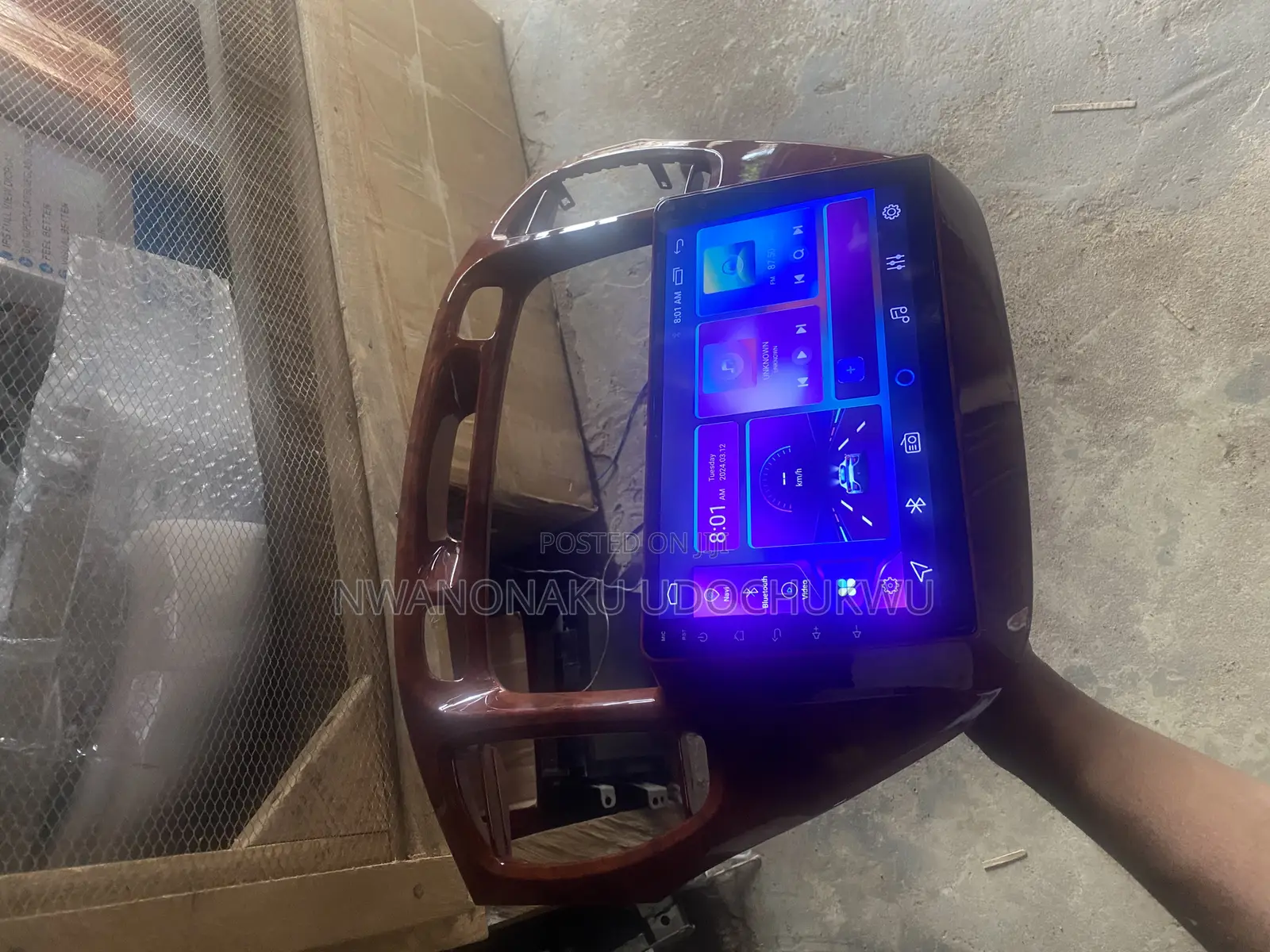Toyota Highlander Formica Android Screen
