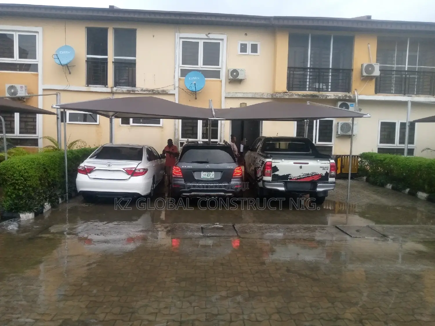 Carport For Three Cars (7.5 Meter X 5 Meters)