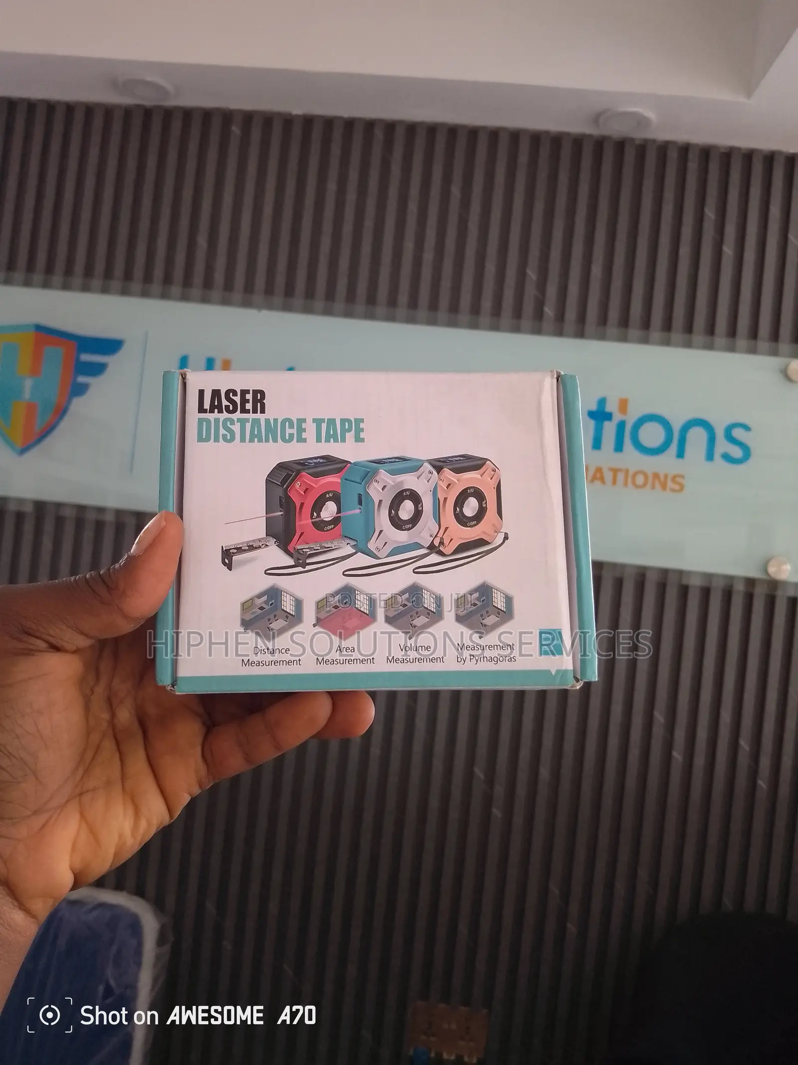 Laser Distance Measurer and Tape Measure