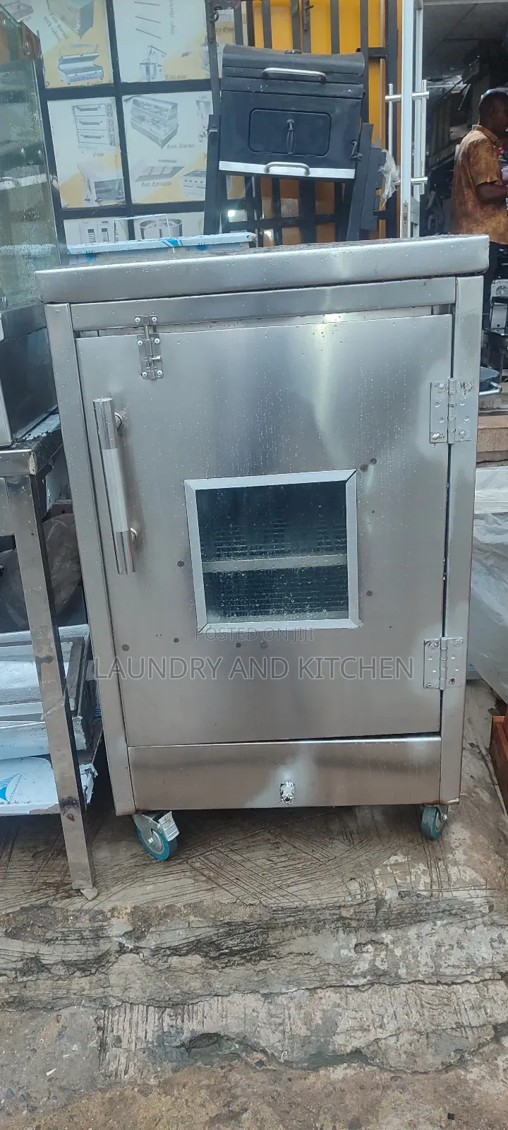 Three Step Industrial Locally Made Gas Oven Stainless,Steel