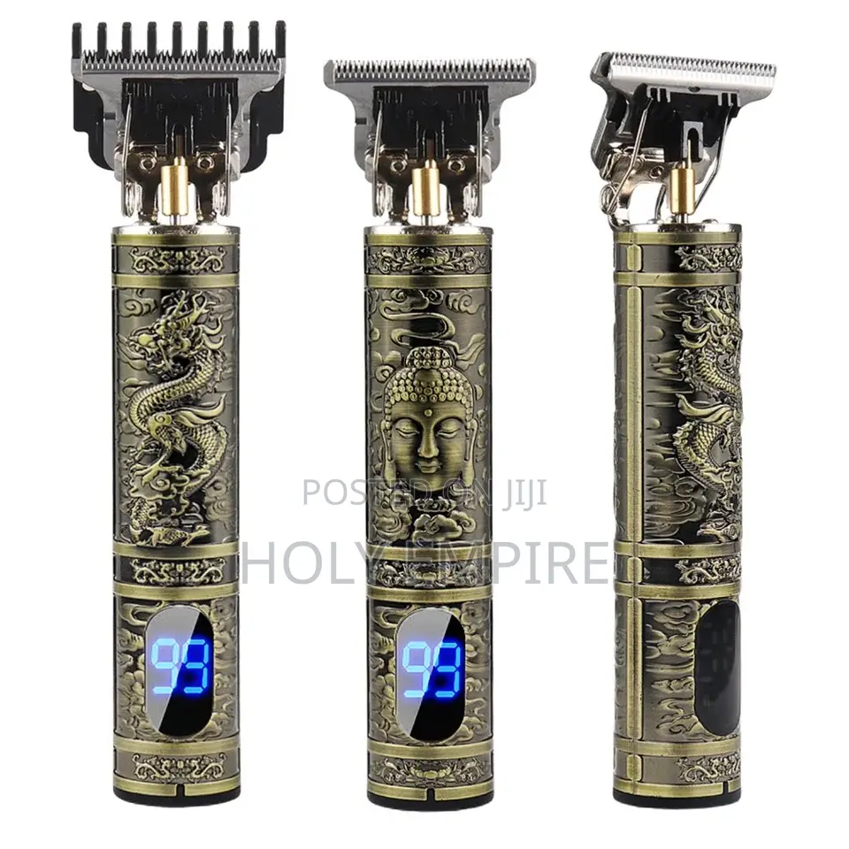 T9 Hair Trimmer Electric Hairdresser Digital Disply Head