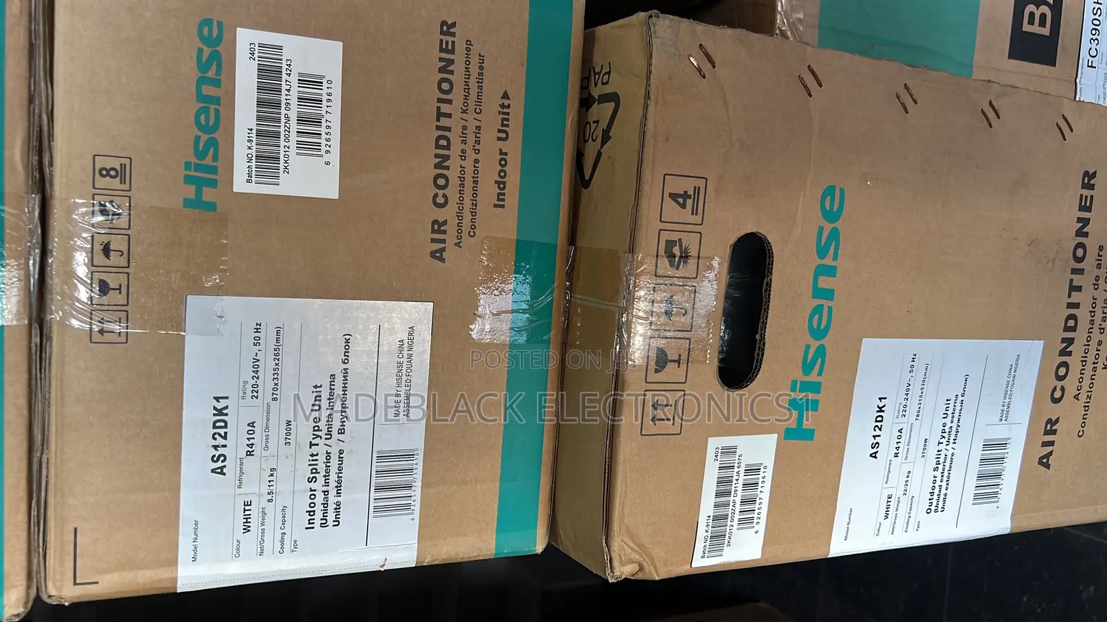 Original Hisense 1.5hp Inverter Ac Available