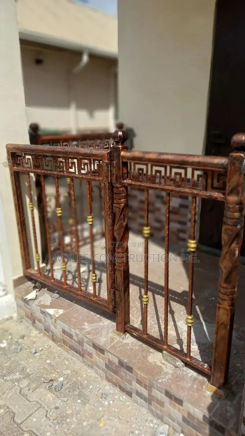 Wrought Iron Entrance Design
