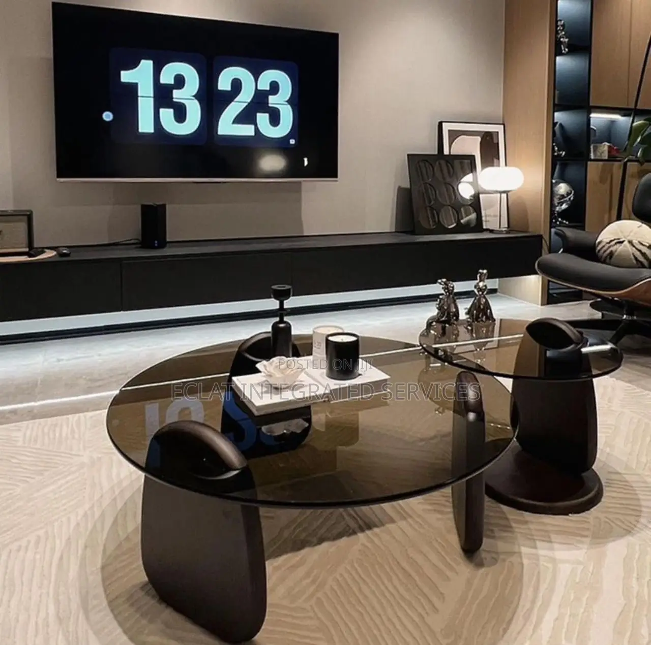 Tempered Glass Center Table