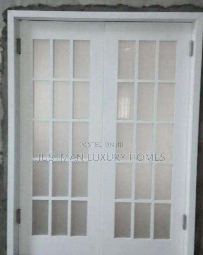 5ft Wooden Glass Door(French Door)