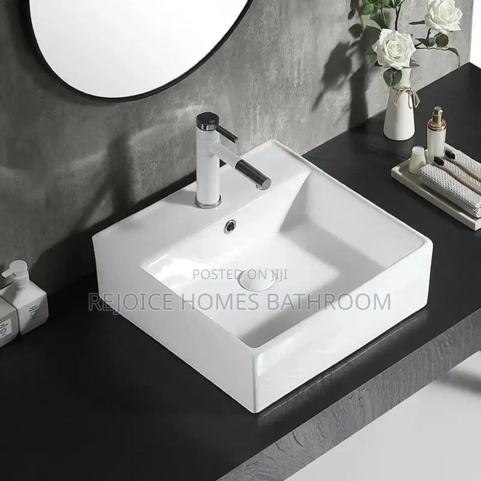 Square Quality Counter Top Basin