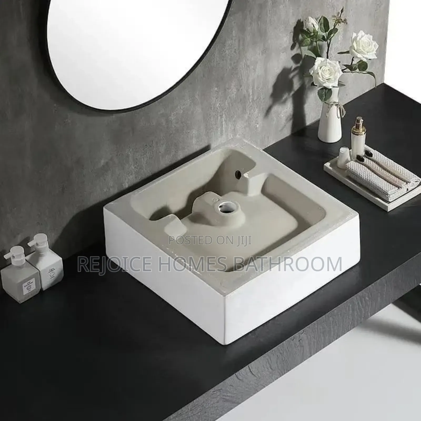 Square Quality Counter Top Basin