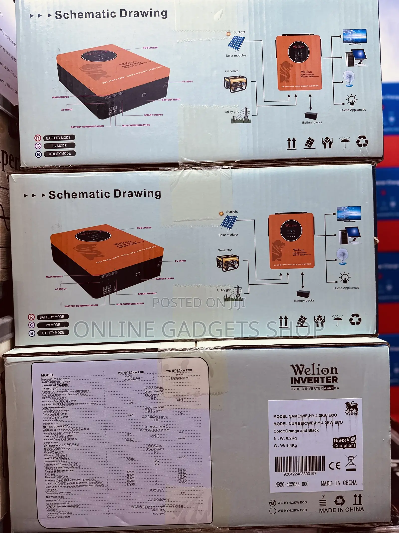 4.2kva Welion Hybrid Inverter