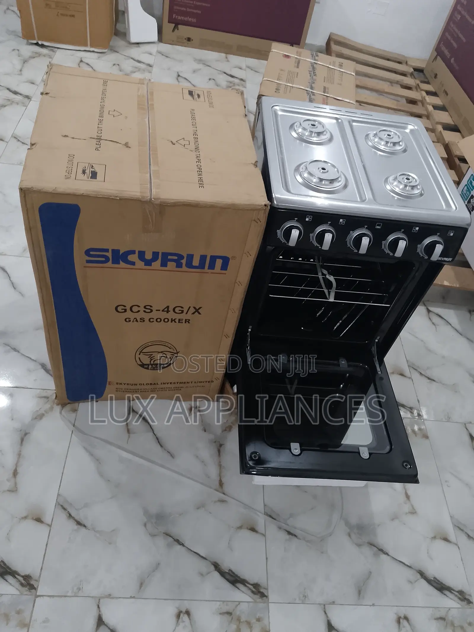 Beautiful 4 Set of Skyrun Gas Burner WTH Oven