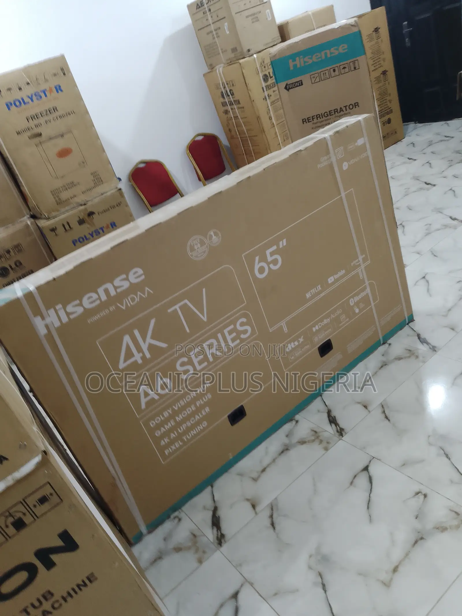 Premium-Quality 65inches New Hisense Smart TV