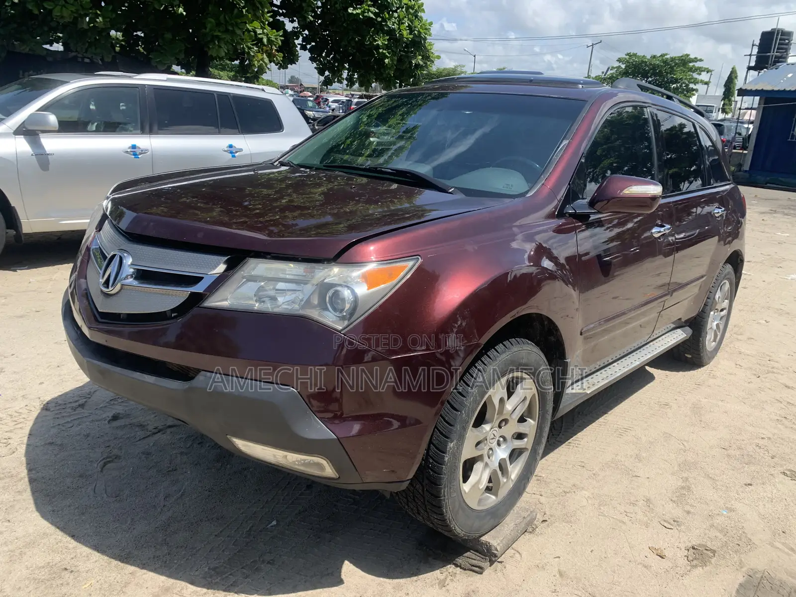 Acura MDX Technology Package AWD (3.7L 6cyl 5A) 2009 Red