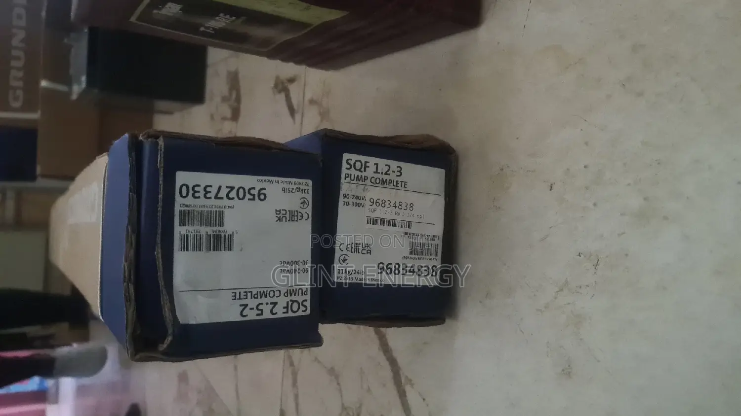 Sqflex 1.2-3 Grandfos Submersible Water Pump