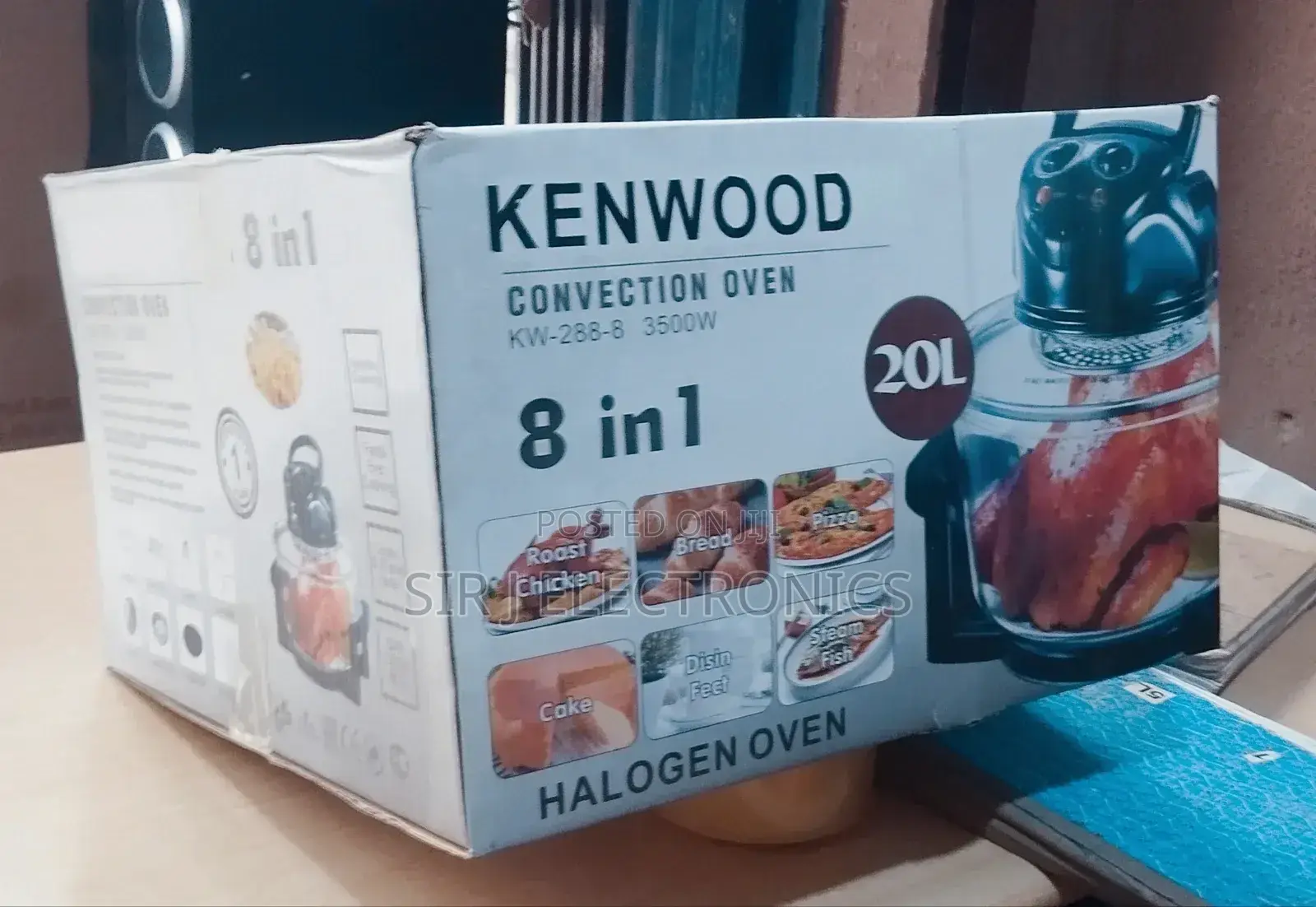 Original 20l 8 In 1 Kenwood Convection / Halogen Oven
