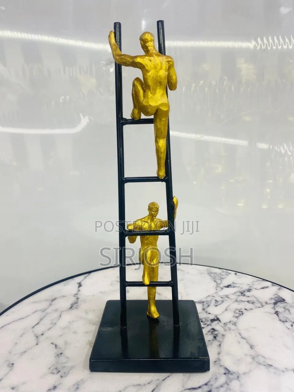 Sculpture Statue DIY Moon Metal Ornament