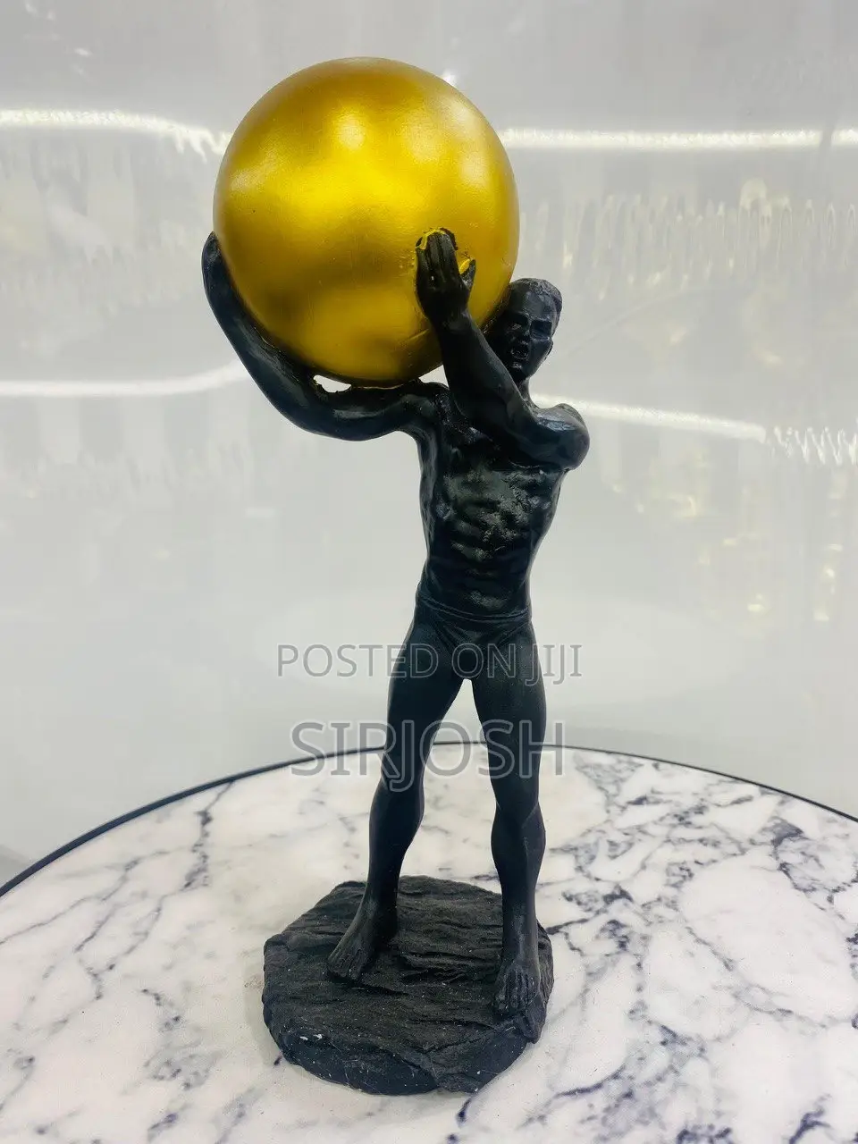 Sculpture Statue DIY Moon Metal Ornament