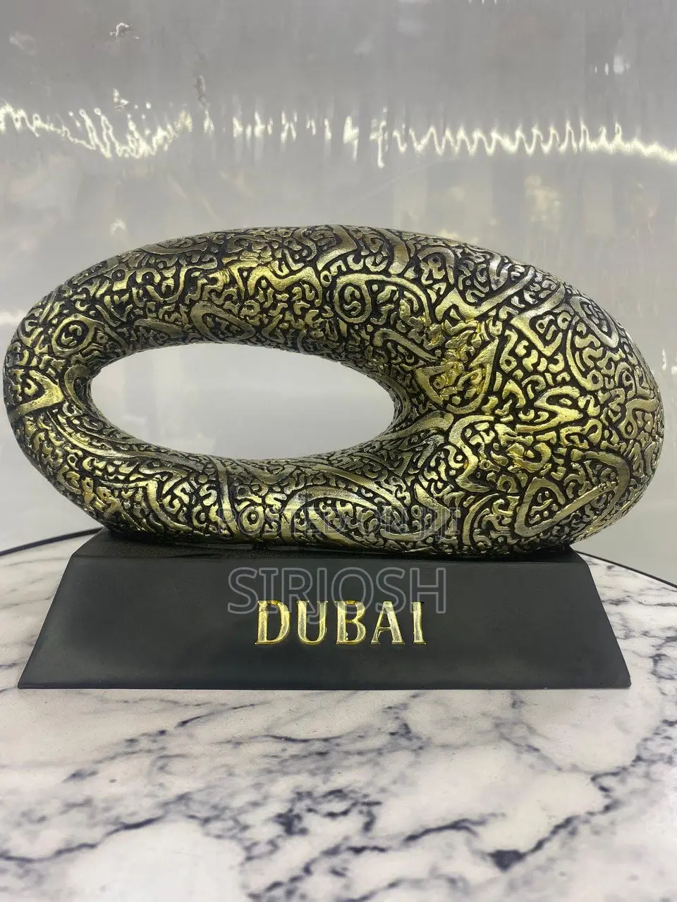 Sculpture Statue DIY Moon Metal Ornament