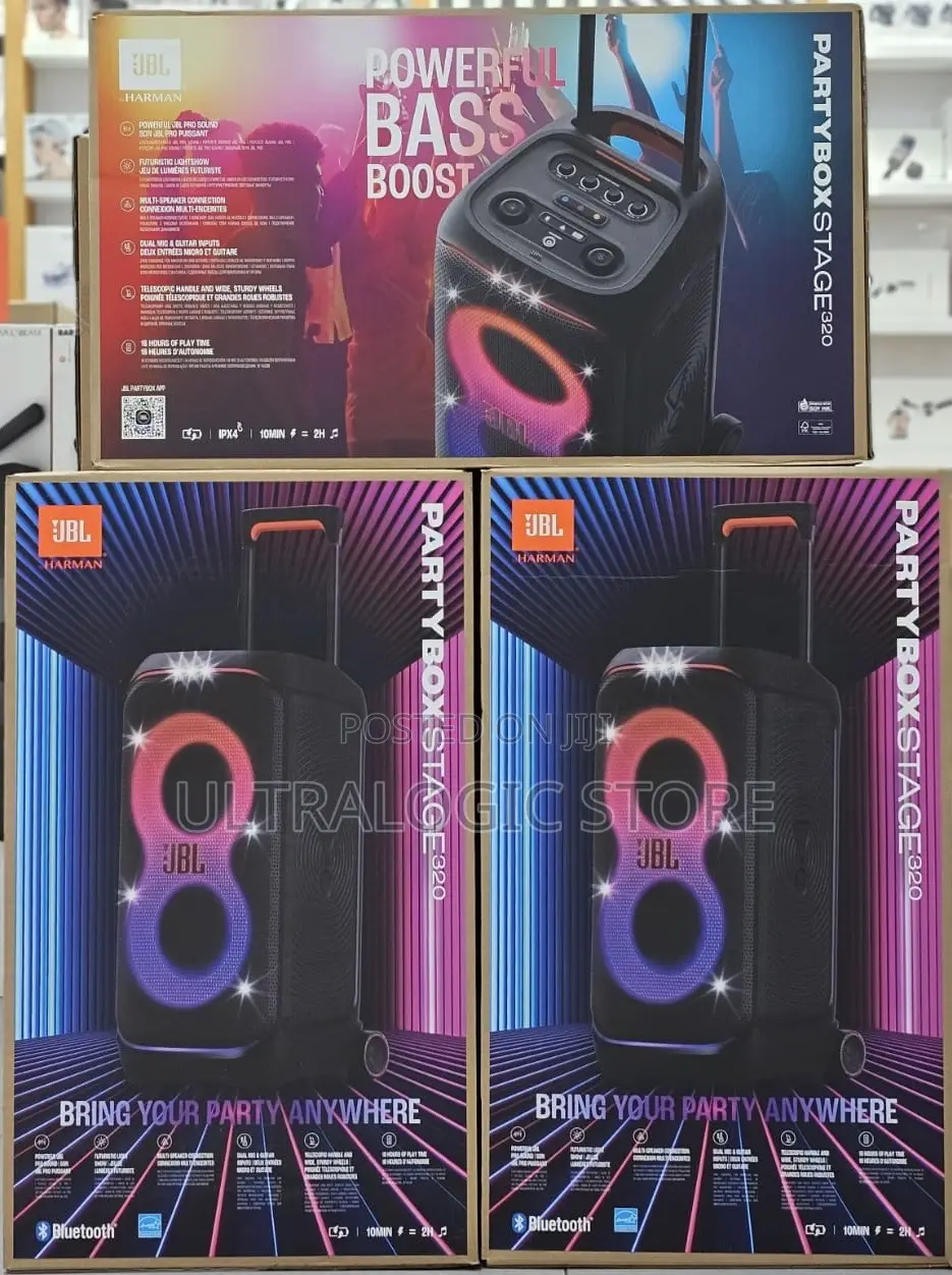 JBL Partybox Stage 320 240W Wireless Party Speaker